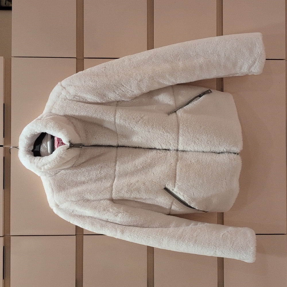 Levi's Cream Teddy Jacket